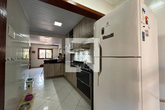 Cozinha de casa à venda com 2 quartos, 59m² em Arroio da Manteiga, São Leopoldo