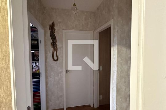 corredor de apartamento à venda com 3 quartos, 91m² em Vila Santa Teresa, Santo André