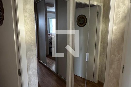 corredor de apartamento à venda com 3 quartos, 91m² em Vila Santa Teresa, Santo André