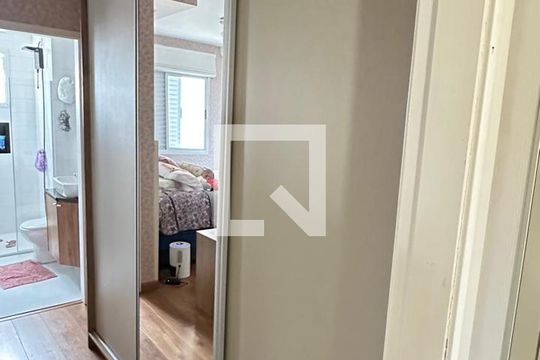 corredor de apartamento à venda com 3 quartos, 91m² em Vila Santa Teresa, Santo André