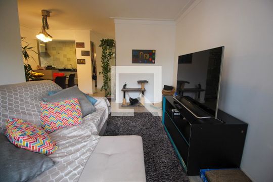 Sala de apartamento à venda com 3 quartos, 77m² em Vila Progredior, São Paulo