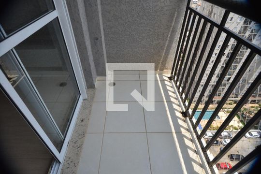 Varanda da Sala de apartamento à venda com 3 quartos, 66m² em Vila Metalúrgica, Santo André