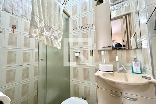 Banheiro da Suíte de apartamento à venda com 3 quartos, 88m² em Jabaquara, São Paulo