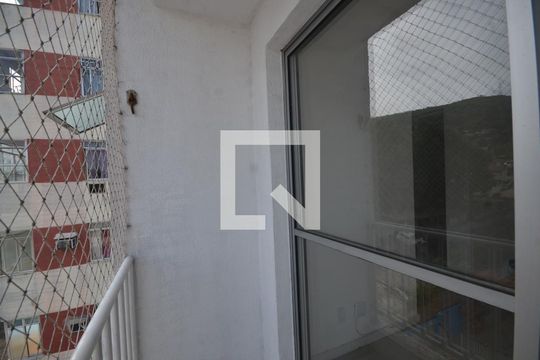 Varanda da Sala de apartamento para alugar com 2 quartos, 52m² em Campinho, Rio de Janeiro