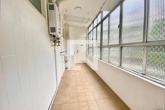Área de Serviço de apartamento à venda com 4 quartos, 197m² em Leblon, Rio de Janeiro