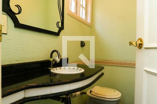 lavabo 1 de casa à venda com 3 quartos, 450m² em Jardim Colombo, São Paulo