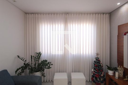 Sala de apartamento à venda com 2 quartos, 72m² em Paquetá, Belo Horizonte