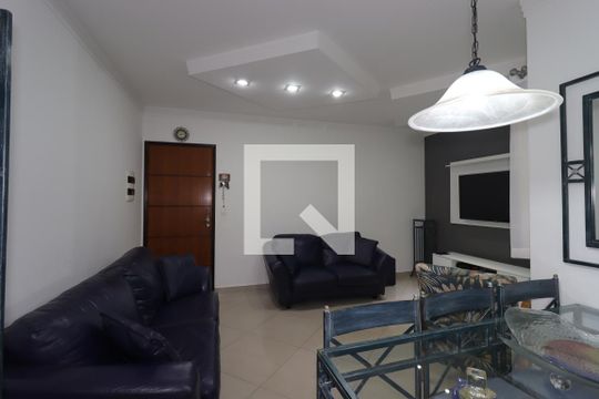 Sala de apartamento à venda com 3 quartos, 102m² em Vila Assunção, Santo André