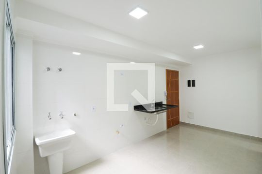 Sala/Cozinha/Área de Serviço de apartamento para alugar com 2 quartos, 35m² em Santana, São Paulo