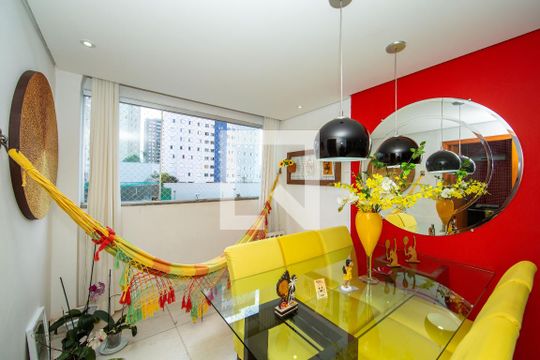 VARANDA de apartamento à venda com 3 quartos, 90m² em Buritis, Belo Horizonte