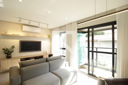 Sala de apartamento à venda com 3 quartos, 109m² em Perdizes, São Paulo