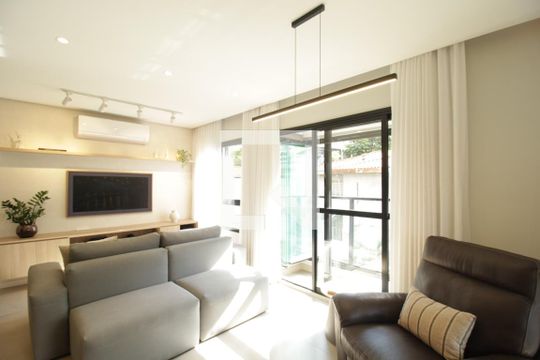 Sala de apartamento à venda com 3 quartos, 109m² em Perdizes, São Paulo