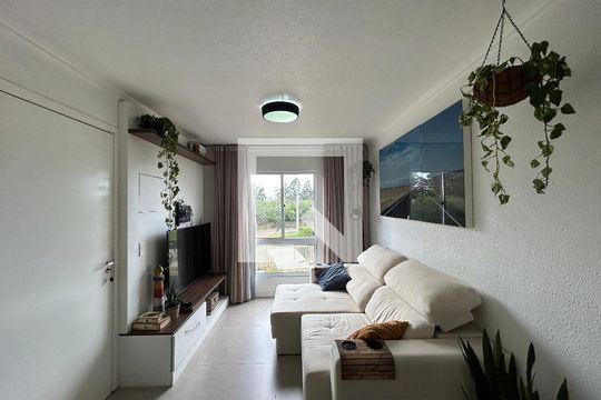 Sala de apartamento à venda com 2 quartos, 55m² em São Miguel, São Leopoldo