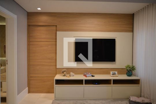 Sala de apartamento à venda com 2 quartos, 113m² em Vila Assunção, Santo André