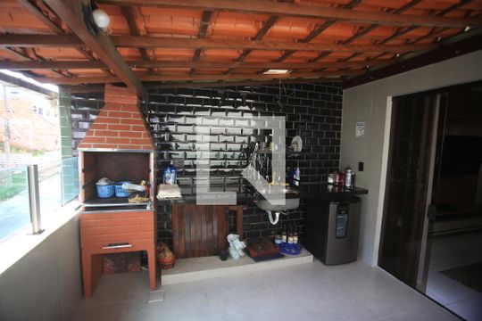 Área gourmet de apartamento à venda com 3 quartos, 150m² em Estoril, Belo Horizonte