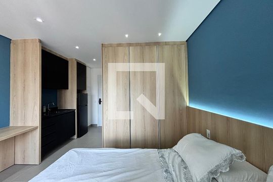 Studio de kitnet/studio para alugar com 1 quarto, 25m² em Vila Olímpia, São Paulo