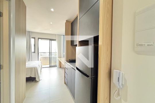 Studio de kitnet/studio para alugar com 1 quarto, 25m² em Vila Olímpia, São Paulo
