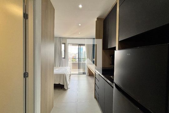 Studio de kitnet/studio para alugar com 1 quarto, 25m² em Vila Olímpia, São Paulo