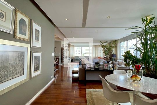 Sala de apartamento à venda com 4 quartos, 500m² em Jardim Europa, São Paulo
