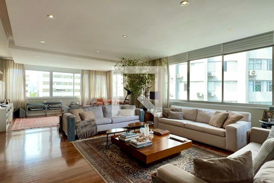 Sala de apartamento à venda com 4 quartos, 500m² em Jardim Europa, São Paulo