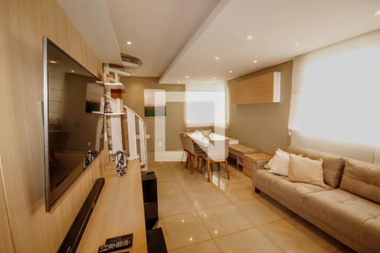 Sala de apartamento à venda com 3 quartos, 155m² em Santo Antônio, Belo Horizonte