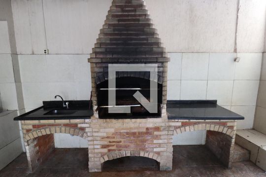 Área comum - Churrasqueira de apartamento para alugar com 2 quartos, 60m² em Porto Novo, São Gonçalo