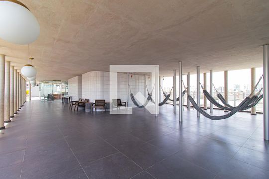 Área comum de kitnet/studio para alugar com 1 quarto, 20m² em Bela Vista, São Paulo