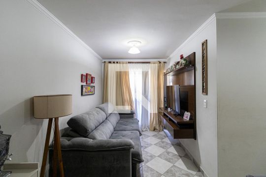 Sala de apartamento à venda com 2 quartos, 59m² em Vila Carmosina, São Paulo