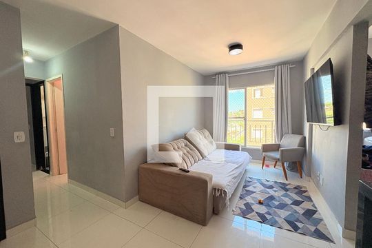 Sala de apartamento à venda com 2 quartos, 49m² em Residencial Alexandria, Várzea Paulista