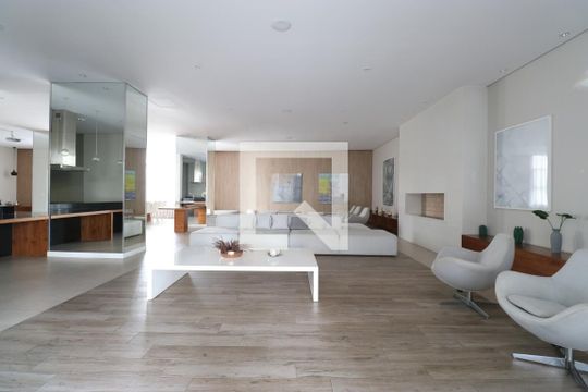 Área comum - Salão de festas de apartamento para alugar com 1 quarto, 40m² em Barra Funda, São Paulo