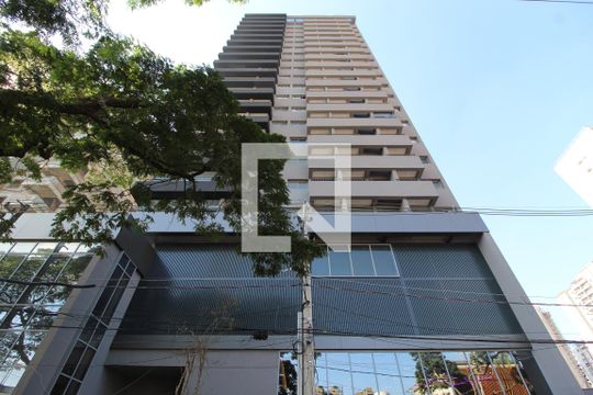 Fachada do Prédio de kitnet/studio para alugar com 1 quarto, 25m² em Vila Olímpia, São Paulo
