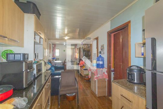 Sala/Cozinha de casa à venda com 3 quartos, 150m² em Guajuviras, Canoas