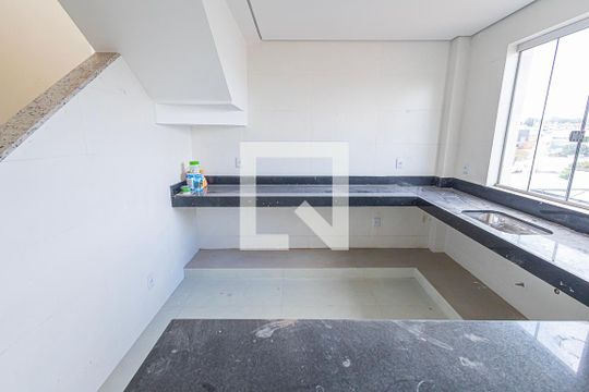 Sala/cozinha de apartamento à venda com 3 quartos, 126m² em Glória, Belo Horizonte