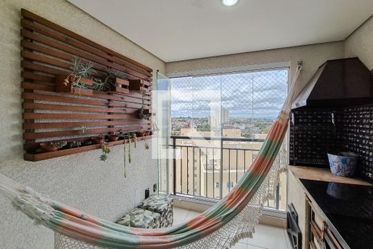 Varanda da Sala de apartamento à venda com 2 quartos, 70m² em Independência, São Bernardo do Campo