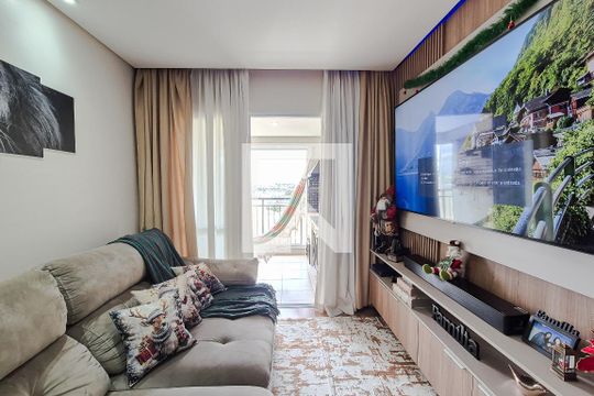 sala de apartamento à venda com 2 quartos, 70m² em Independência, São Bernardo do Campo