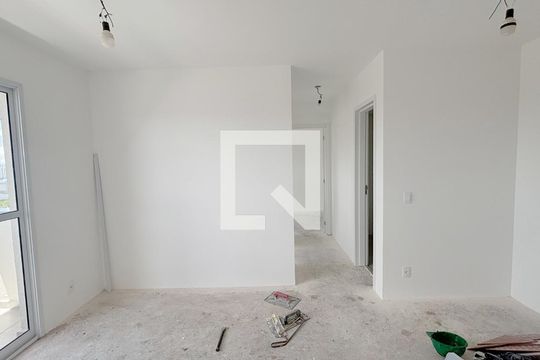 Sala de apartamento para alugar com 2 quartos, 46m² em Vila Curuçá, Santo André