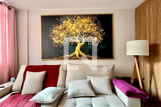 Sala de apartamento à venda com 1 quarto, 86m² em Botafogo, Campinas