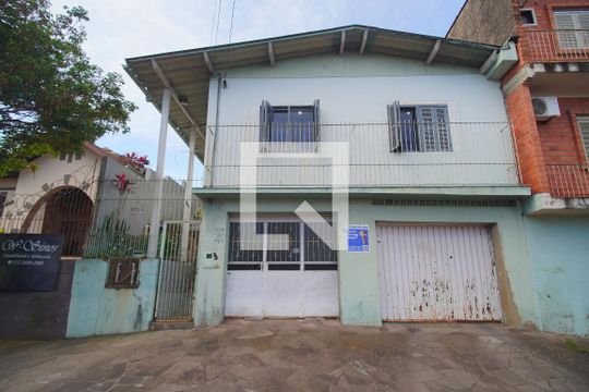 Fachada de casa à venda com 3 quartos, 132m² em Liberdade, Novo Hamburgo