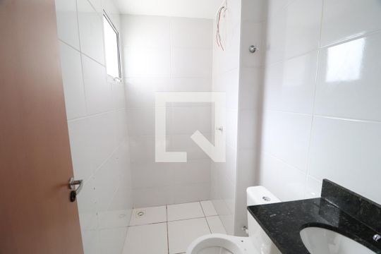 Banheiro do Quarto 1 de apartamento para alugar com 2 quartos, 52m² em Flamboyant, Uberlândia