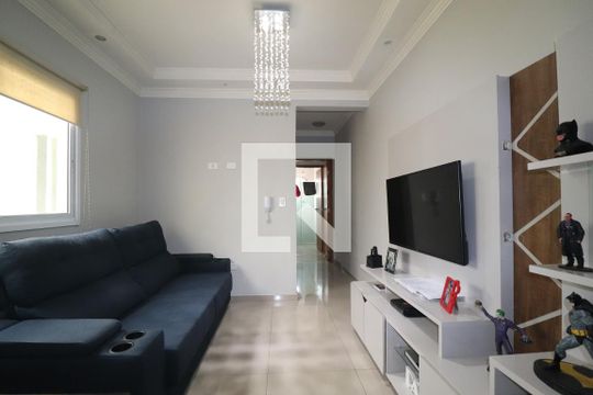 Sala de apartamento à venda com 2 quartos, 108m² em Vila Príncipe de Gales, Santo André