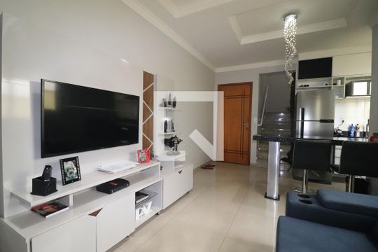Sala de apartamento à venda com 2 quartos, 108m² em Vila Príncipe de Gales, Santo André