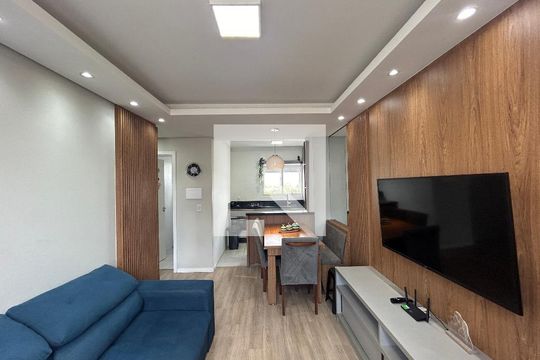 Sala de apartamento para alugar com 2 quartos, 61m² em Santo Afonso, Novo Hamburgo