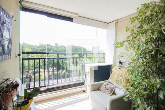 Sala - Varanda de apartamento à venda com 3 quartos, 67m² em Mooca, São Paulo