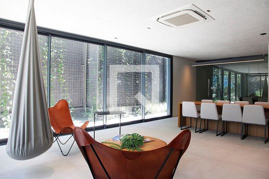Área Comum - Cowork de kitnet/studio para alugar com 1 quarto, 27m² em Cidade Baixa, Porto Alegre