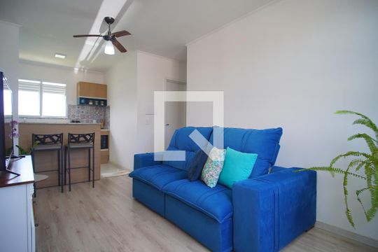 Sala de apartamento à venda com 2 quartos, 49m² em Santo Afonso, Novo Hamburgo