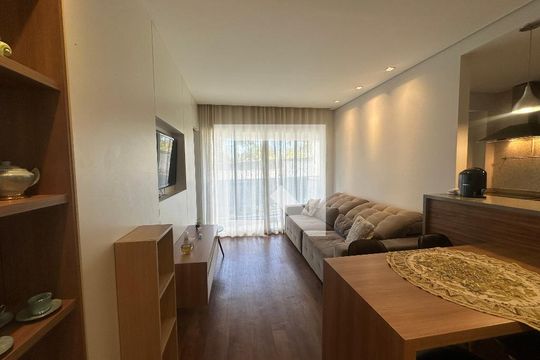 Sala de apartamento para alugar com 1 quarto, 50m² em Melville Empresarial Ii, Barueri