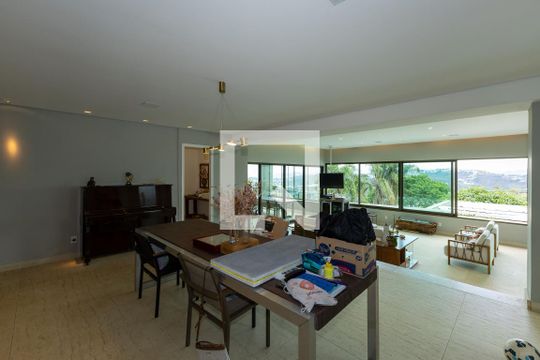 Sala 2 de casa de condomínio à venda com 4 quartos, 500m² em Vila Castela, Nova Lima