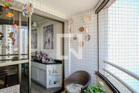 Varanda de apartamento à venda com 3 quartos, 118m² em Barcelona, São Caetano do Sul