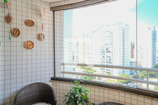 Varanda de apartamento à venda com 3 quartos, 118m² em Barcelona, São Caetano do Sul