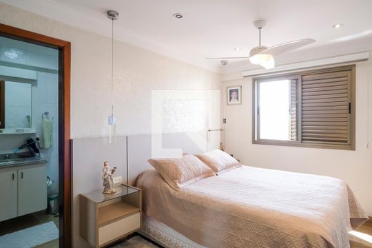 Suíte 1 de apartamento à venda com 3 quartos, 118m² em Barcelona, São Caetano do Sul